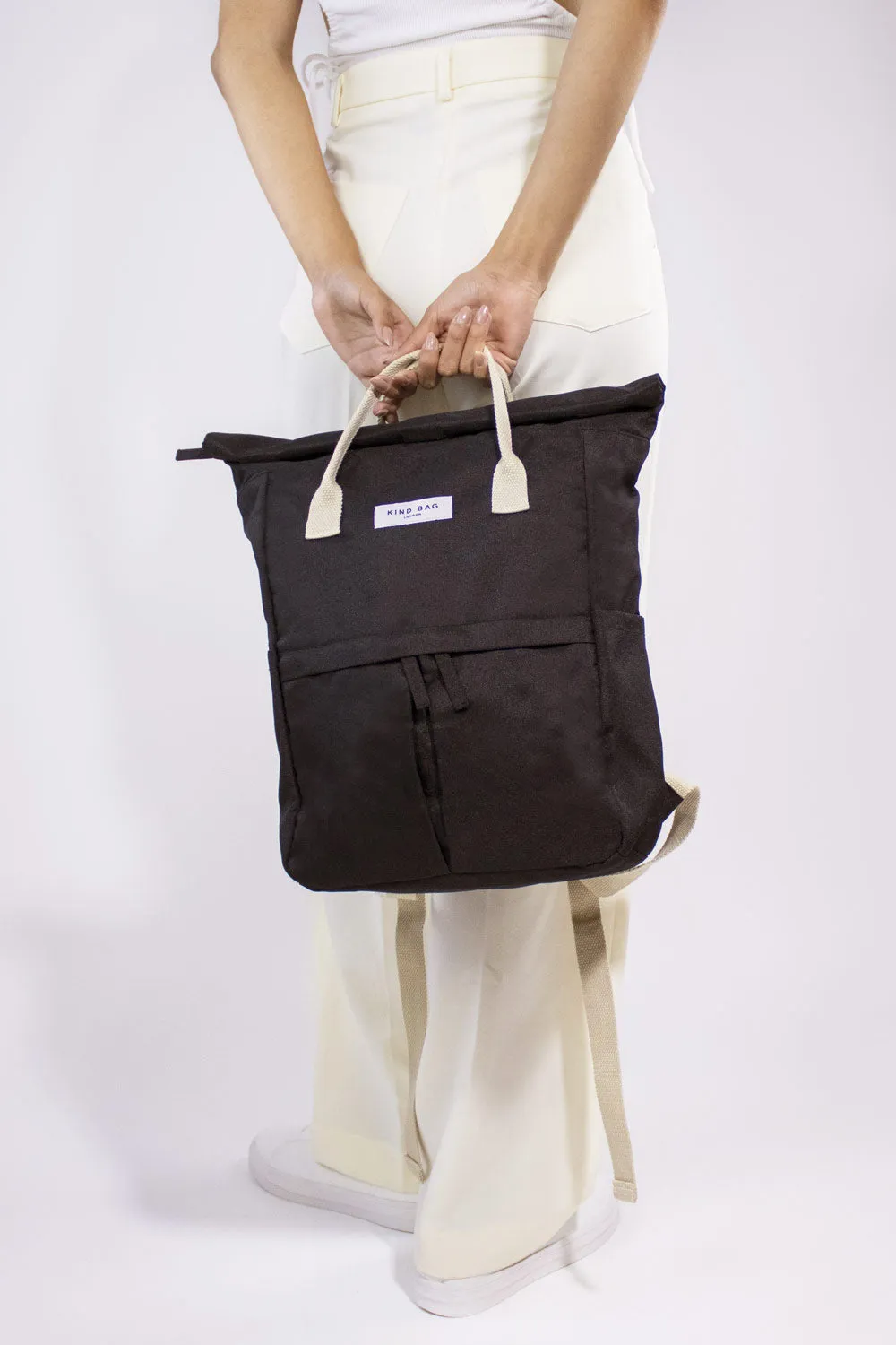 Pebble Black | Hackney 2.0 Backpack | Medium
