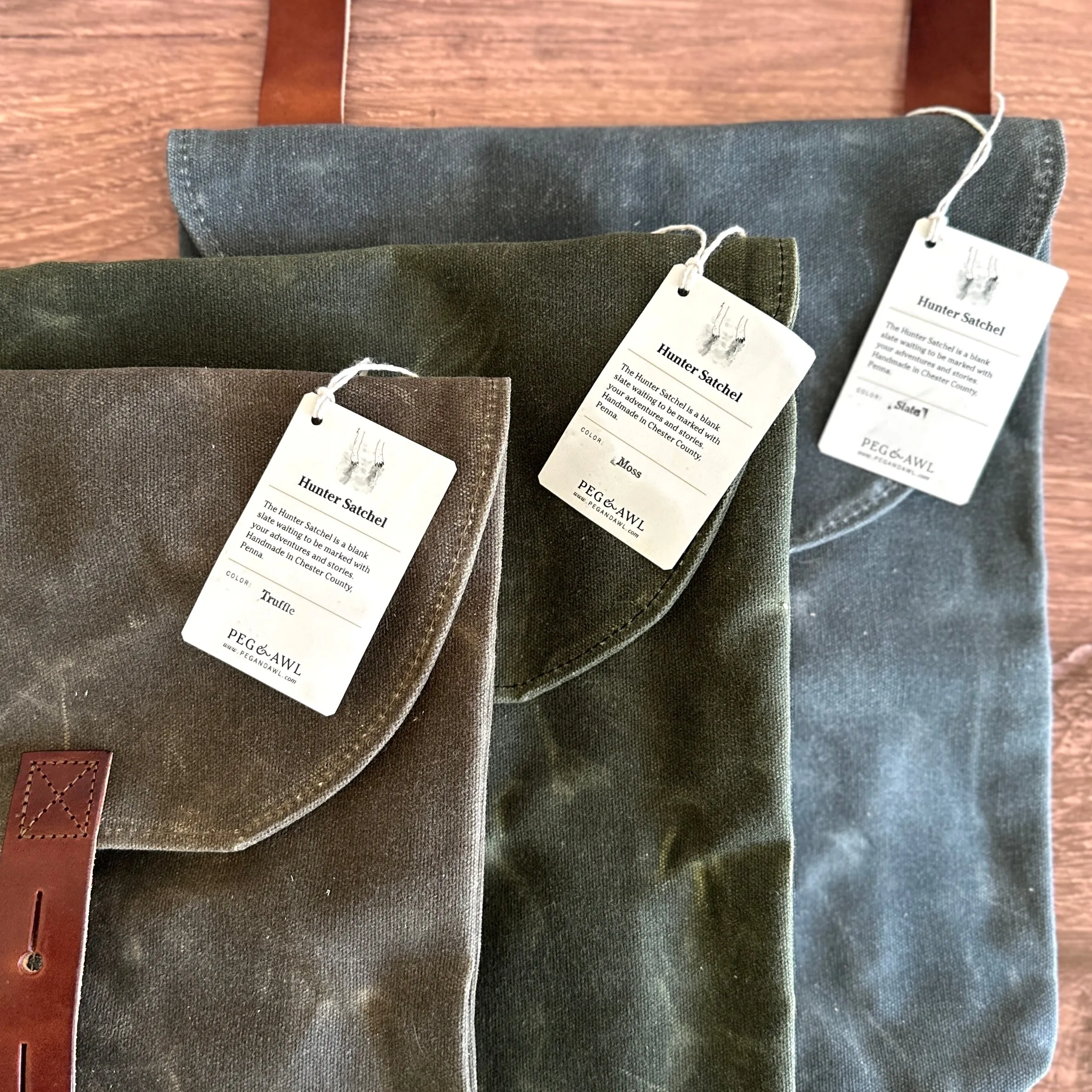 [Peg and Awl ] The Hunter Satchel