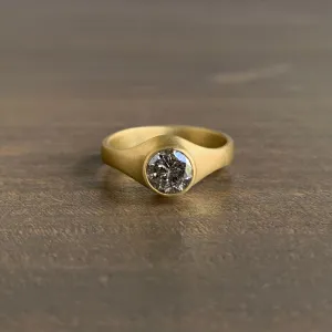Peppered Diamond Cast Ring