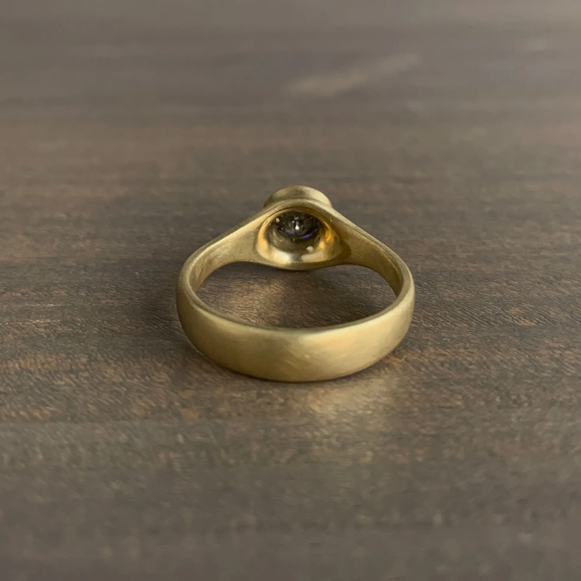 Peppered Diamond Cast Ring
