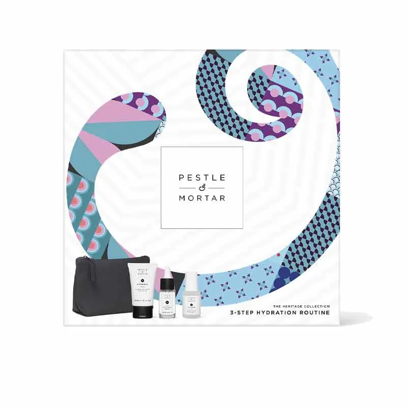 Pestle & Mortar 3 Step Hydration Routine Gift Set Discontinued