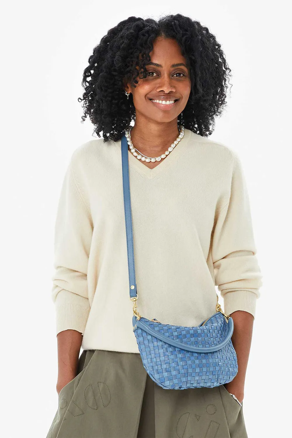 Petit Moyen Messenger Denim