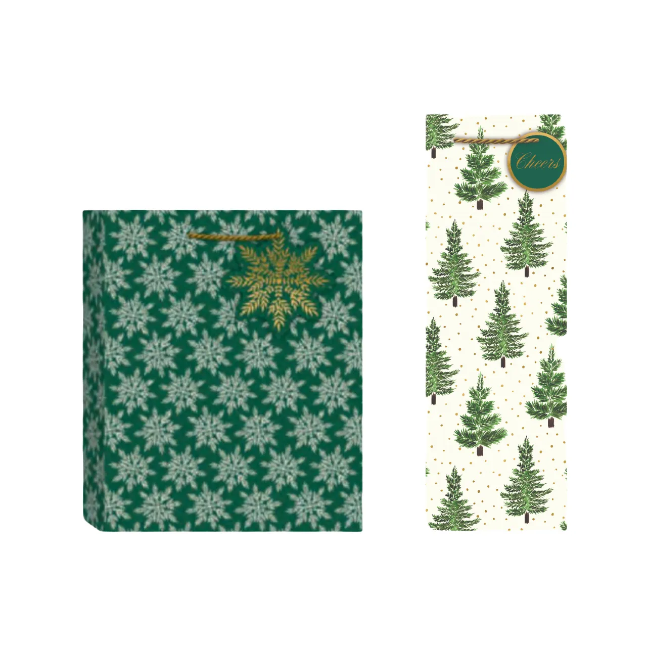 Pine Botanical Gift Bags