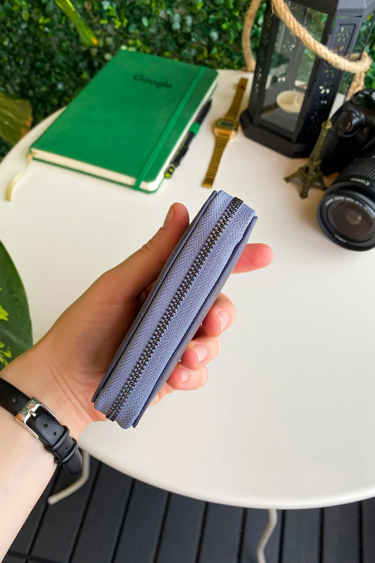 Porto - Genuine Leather Wallet with Zipper Feature