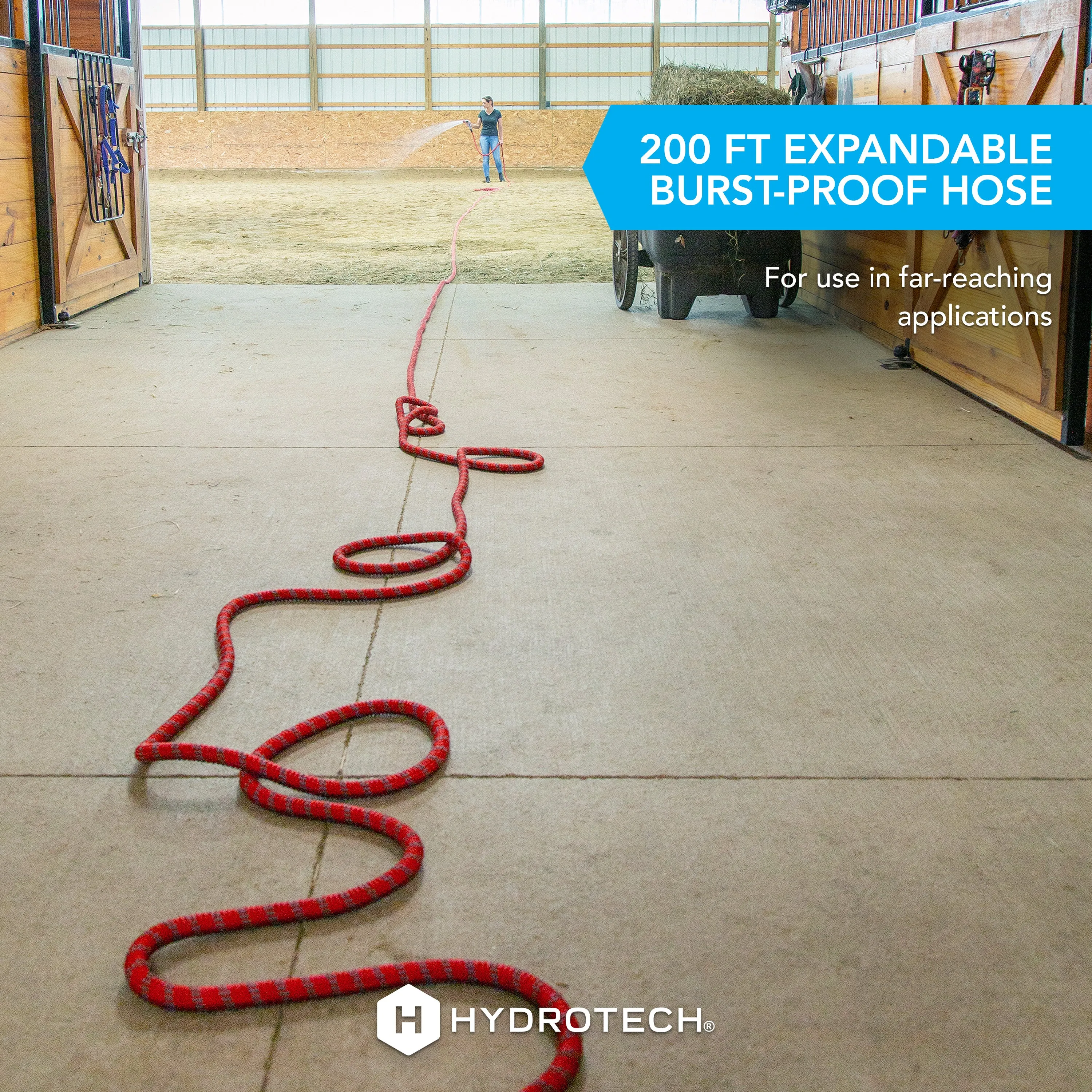 Pro Series Expandable 3/4 in Diameter x 200 ft. Max-Flow Hose