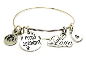 Proud Grandma With Love Catalog Single Stacker