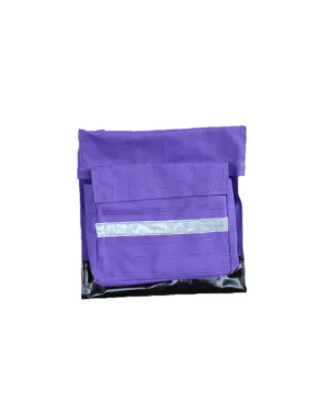 PVC Mining Square Reflective Crib Bag Purple