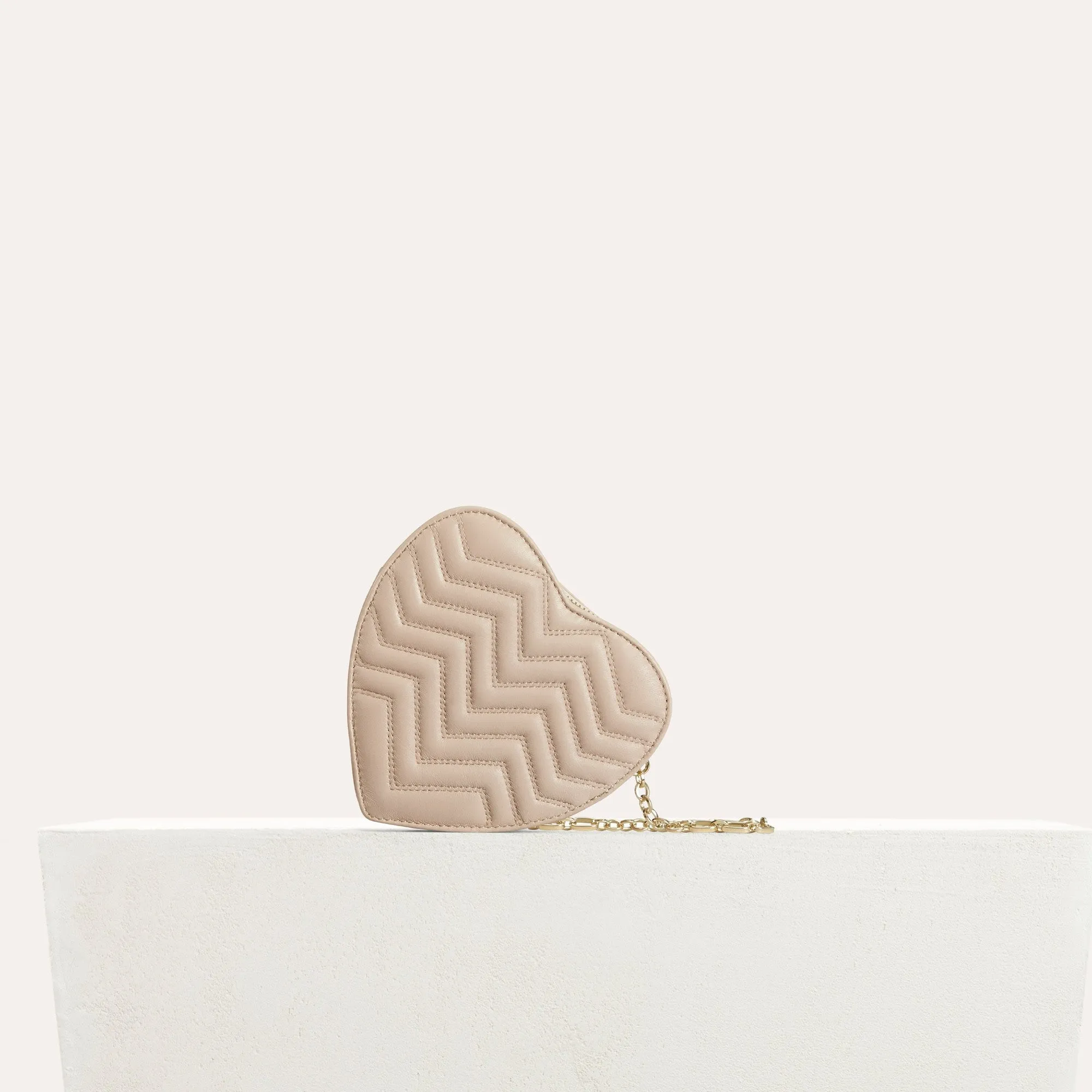 Quilted Bag - Nude
