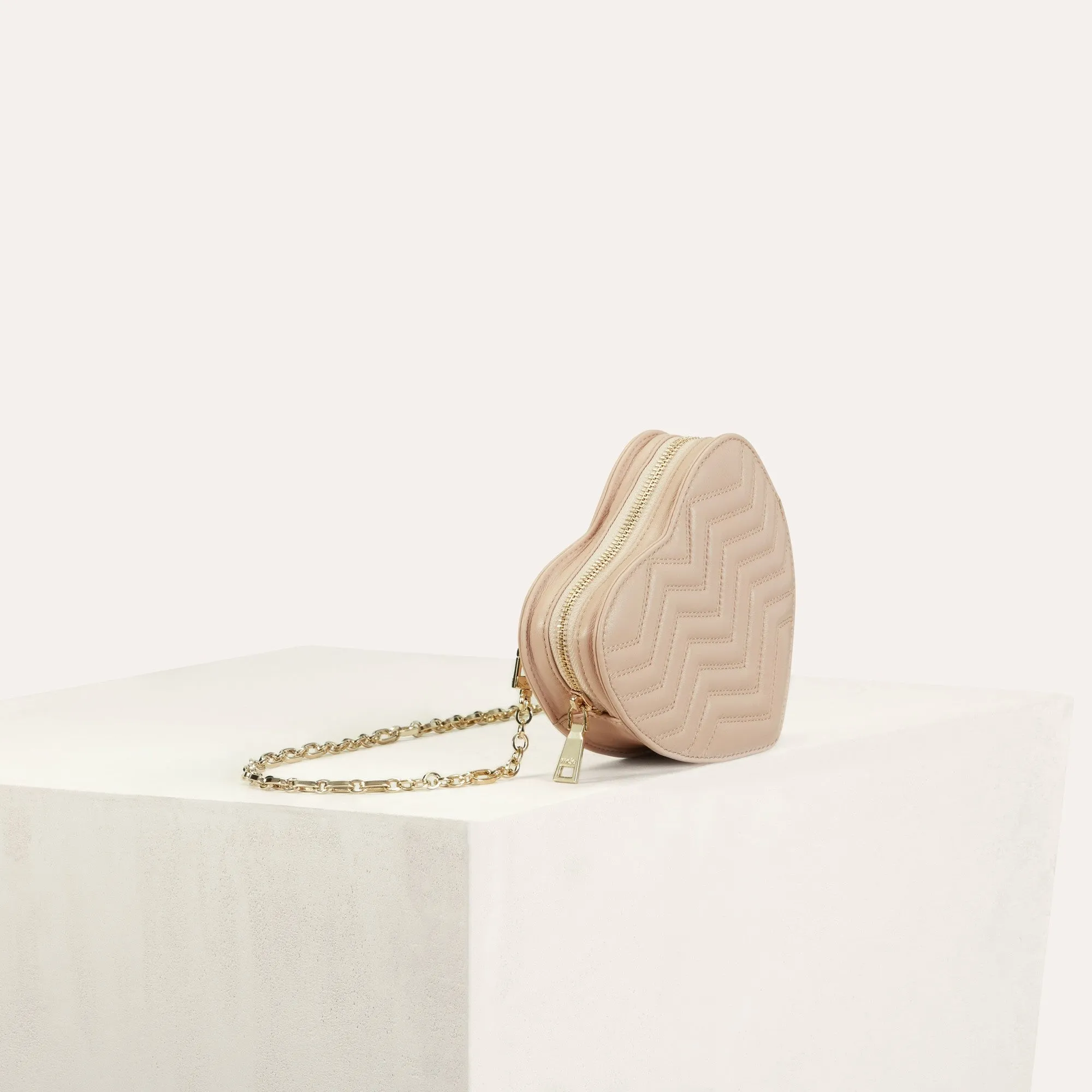 Quilted Bag - Nude