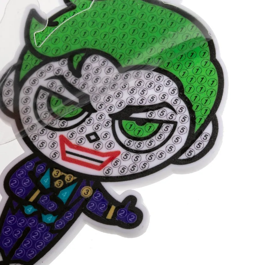 "Joker" Crystal Art Bag Charm Kit DC