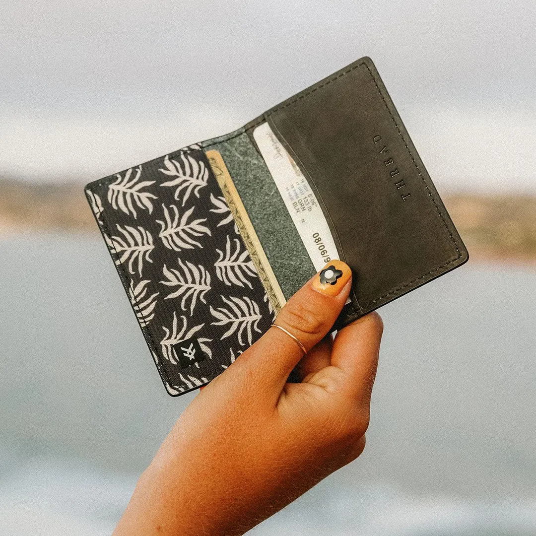 "Palms" Thread Bi-Fold Wallet