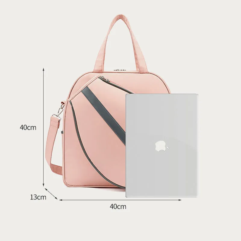 Racket Bag For Tennis Badminton Large Capacity Crossbody Bag