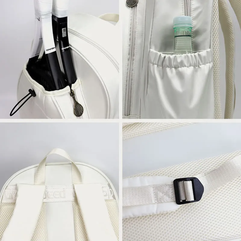 Racket Bag For Tennis Badminton Outdoor Sports Backpack Tote