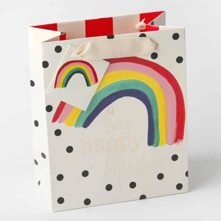 Rainbow Birthday Gift Bag
