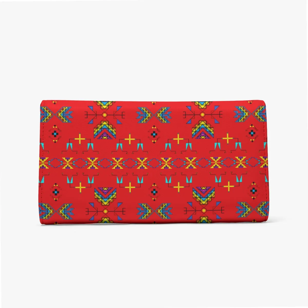 Rainy Chief Rainbow Red Foldable Wallet