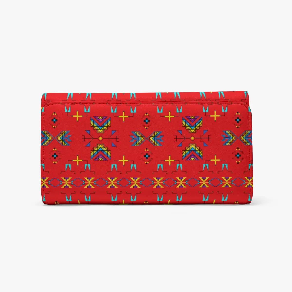 Rainy Chief Rainbow Red Foldable Wallet
