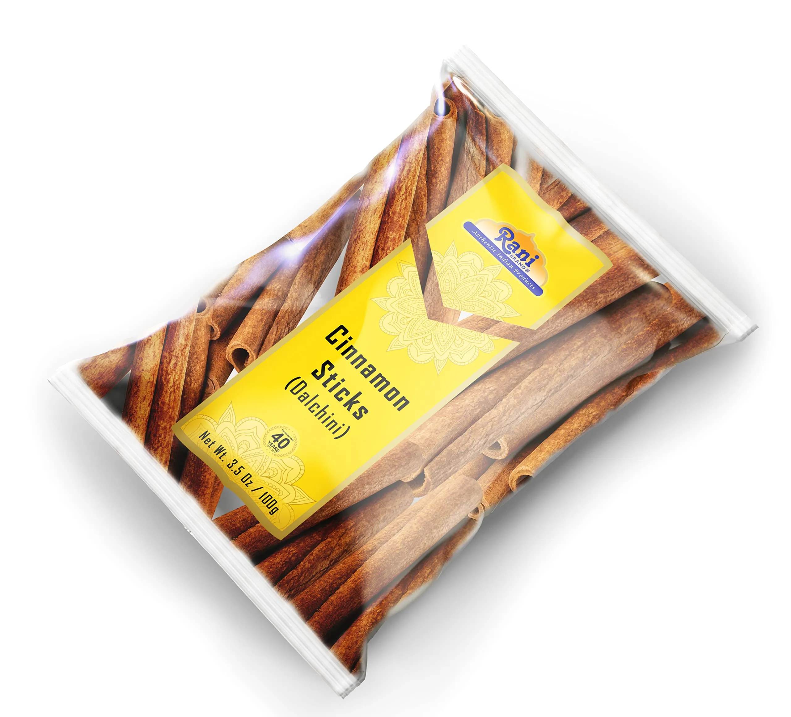 Rani Cinnamon Sticks 3.5oz (100g) - 18-22 Sticks - Strong Aroma, Perfect for Baking, Cooking & Beverages | 3  Inches Length - Cassia Saigon Cinnamon from Vietnam | Kosher