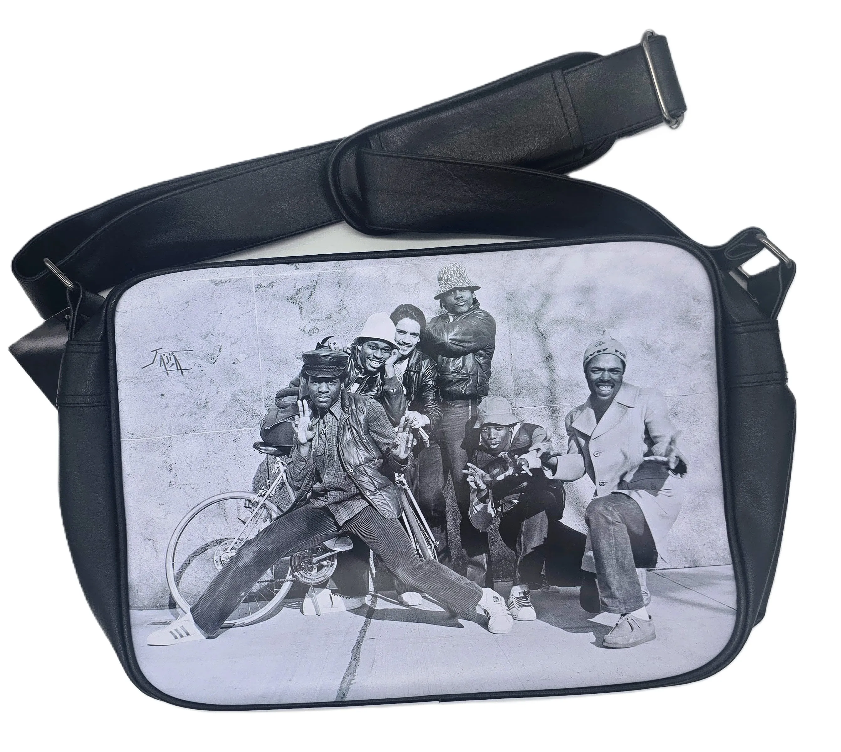 Reporter Cold Crush Brothers Bag Art Fashion by Kothai x Joe Conzo Jr