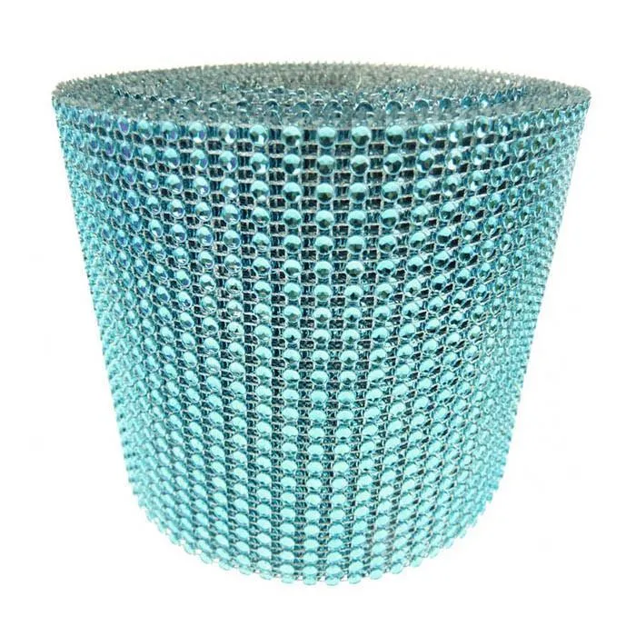 Rhinestone Diamond Wrap Ribbon, 4-3/4-Inch, 10 Yards