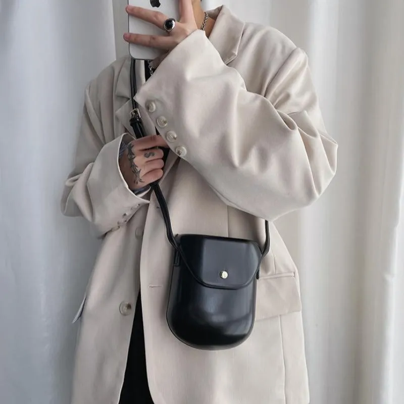 Rounded Mini Crossbody Bag
