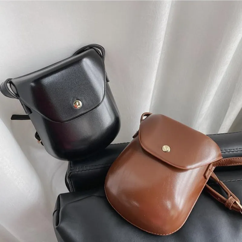 Rounded Mini Crossbody Bag