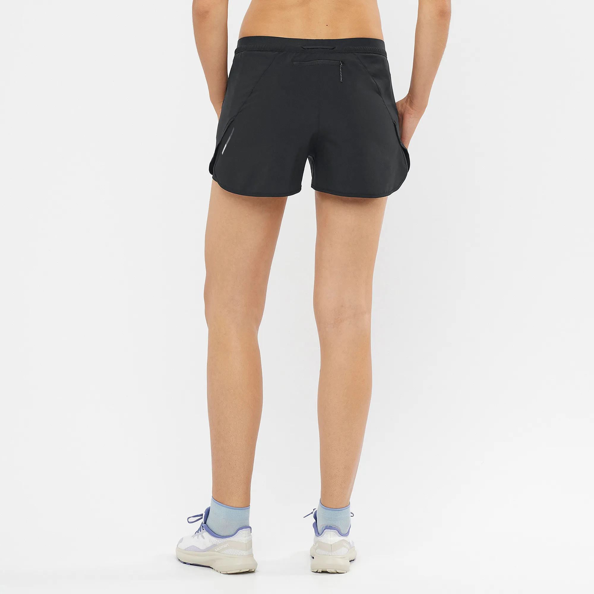 Salomon Women&#x27;s Cross 2in1 Shorts Deep Black | Buy Salomon Women&#x27;s Cross 2in1 Shorts Deep Black here | Outnorth