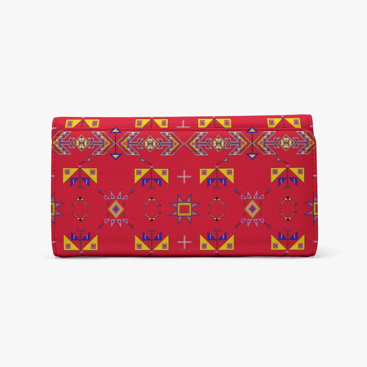 Scattered Generations Red Foldable Wallet