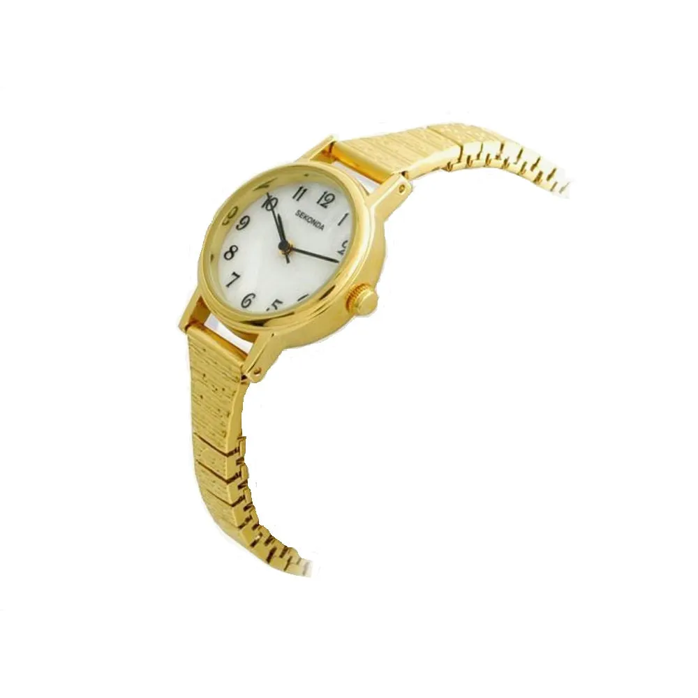Sekonda Ladies Gold Plated Expander Watch 4677