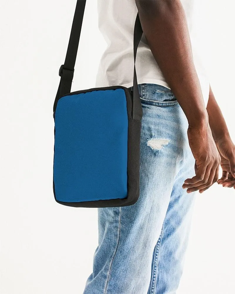 Shaded Blue Messenger Pouch | C100M50Y0K30
