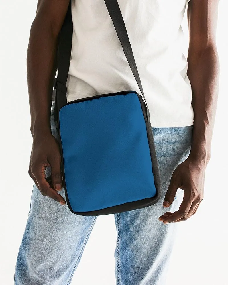 Shaded Blue Messenger Pouch | C100M50Y0K30