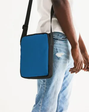 Shaded Blue Messenger Pouch | C100M50Y0K30