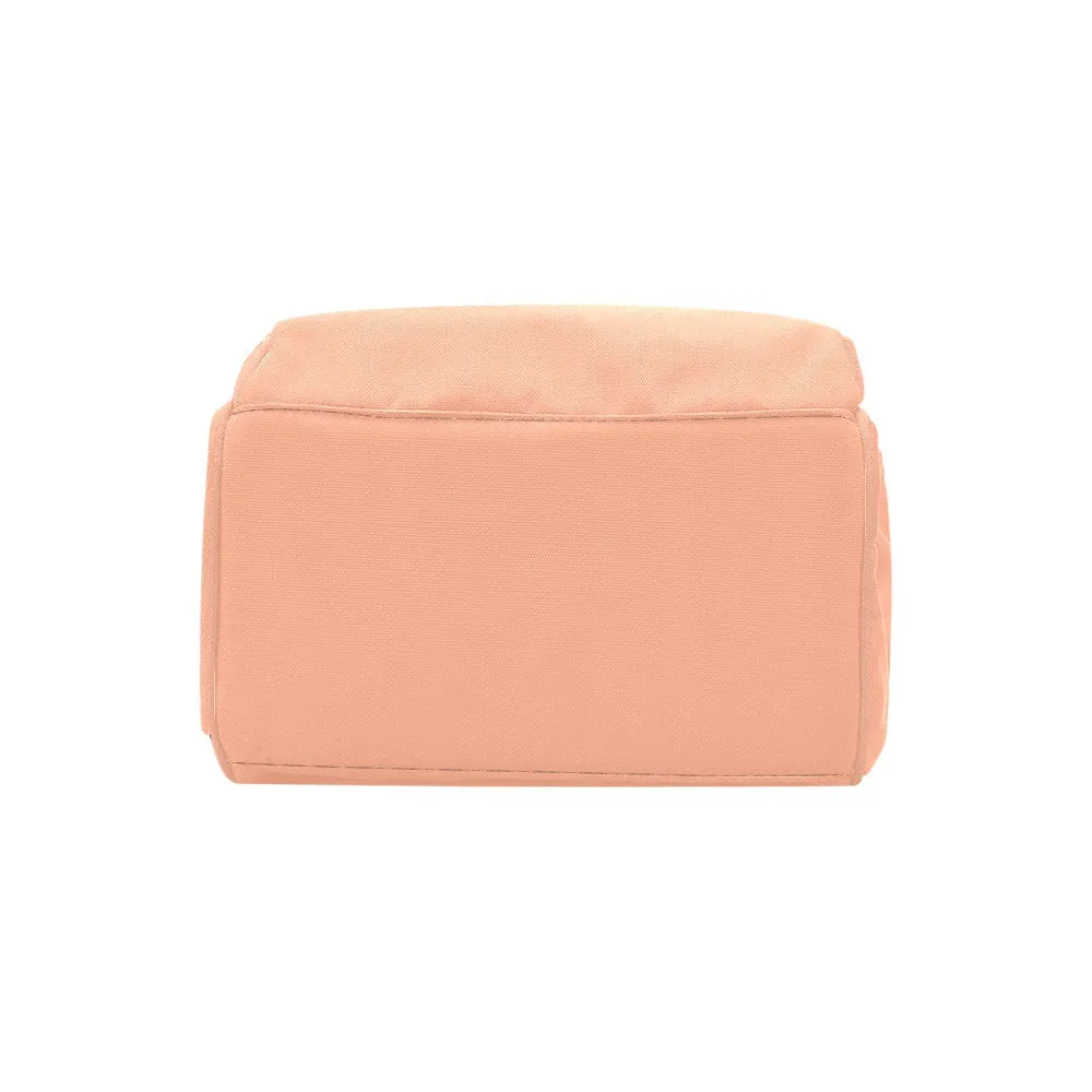 Sixty Eight 93 Logo White Peach Multi-Function BackPack