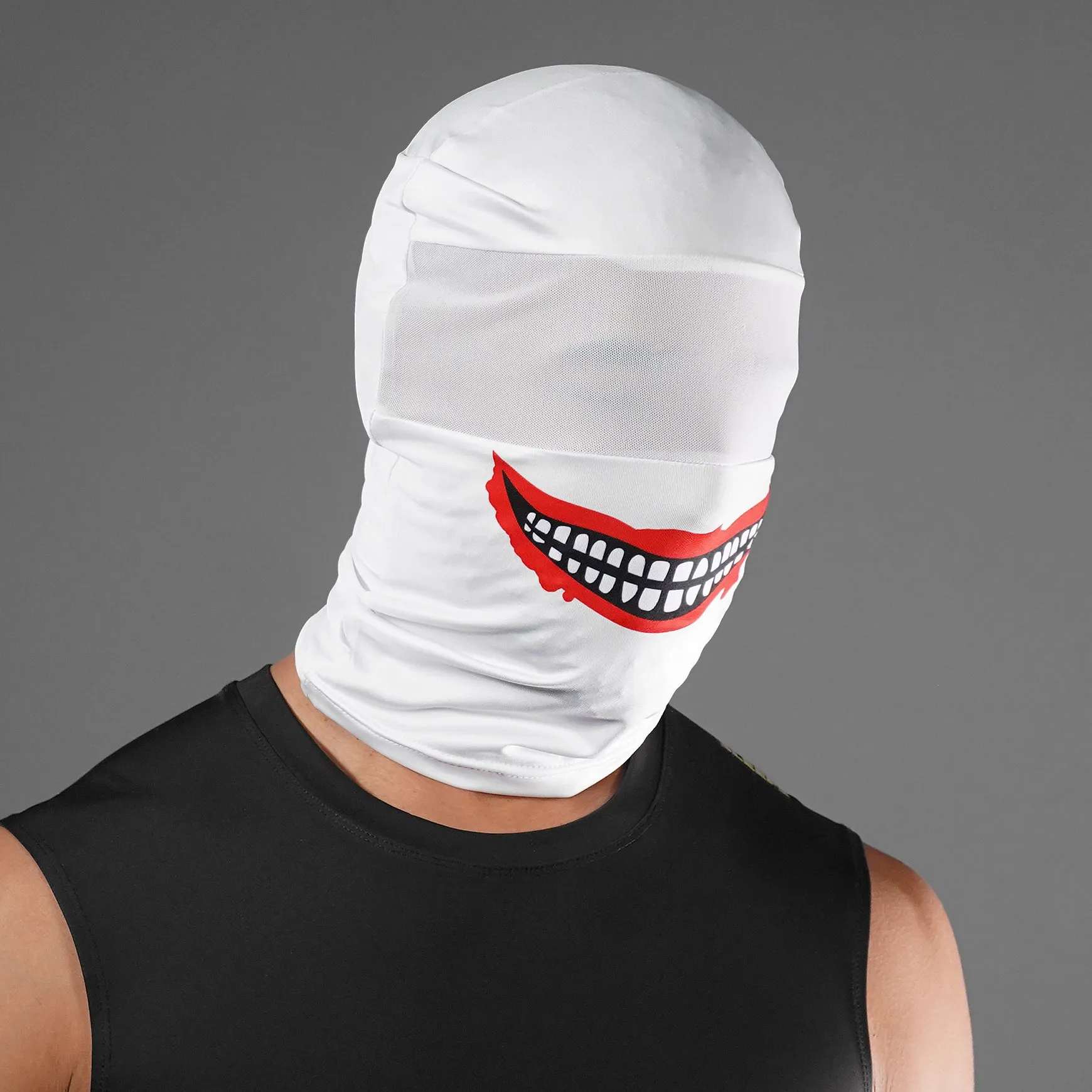 Smile White Head Bag Mask