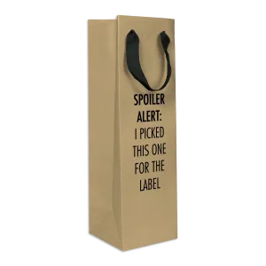 Spoiler Alert Wine Bag