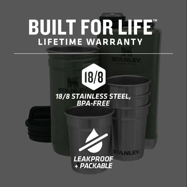 Stanley THE PRE-PARTY SHOTGLASS   FLASK SET