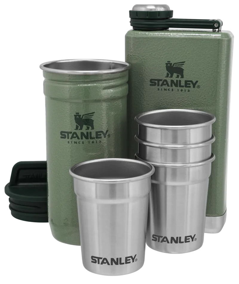 Stanley THE PRE-PARTY SHOTGLASS   FLASK SET