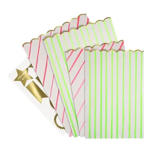 Striped Treat Bags