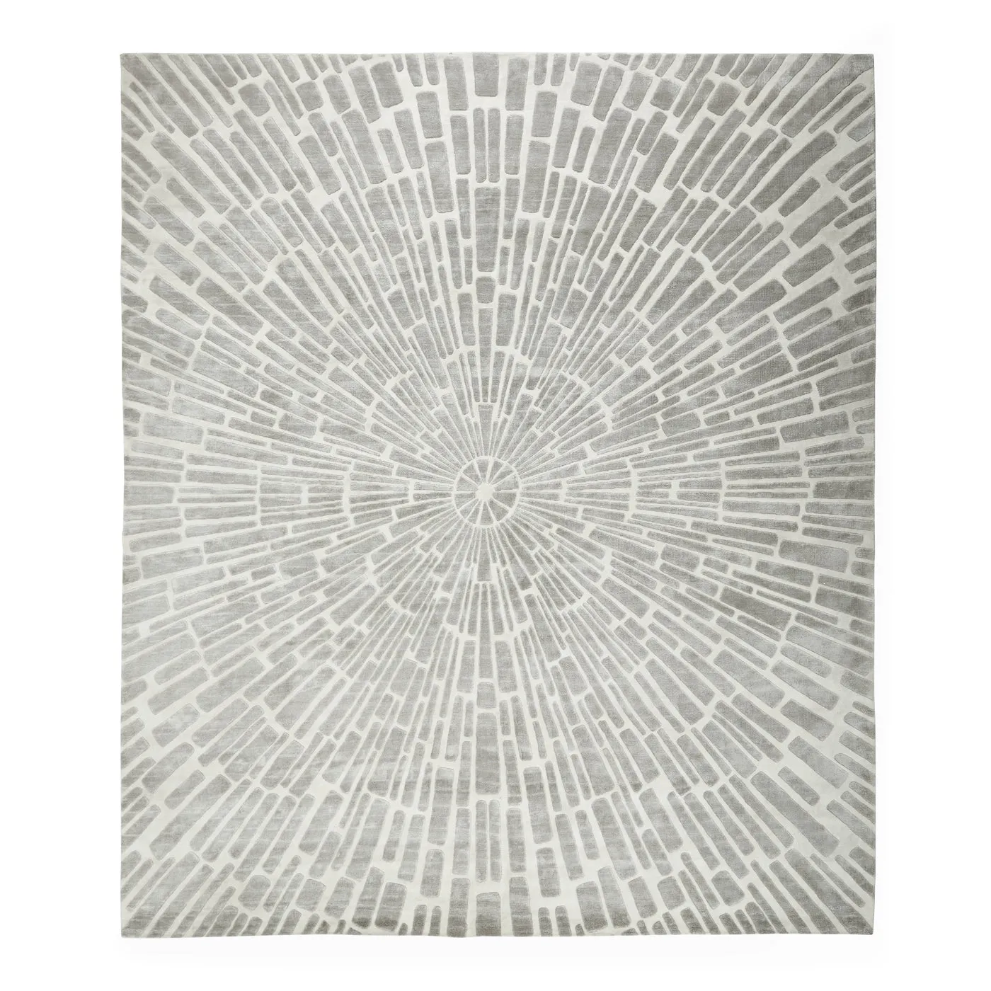 Sunburst Hand-Knotted Rug
