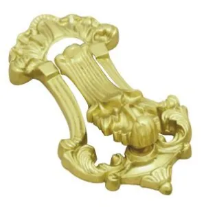 Superior Brass Ornamental Knocker PB 185mm
