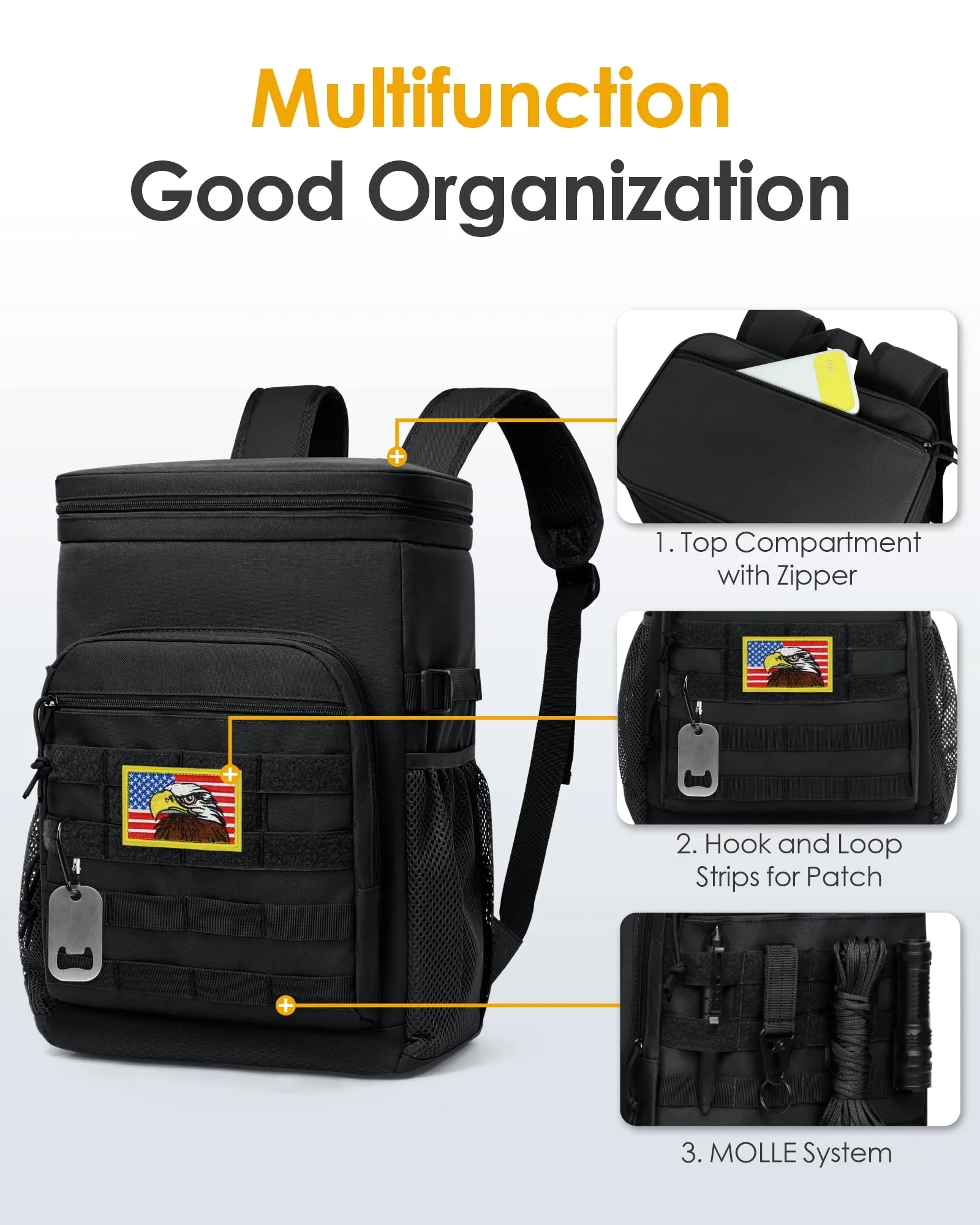 TBF001 Tactical Cooler Backpack