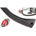 TechFlex - 1 1/2 Inch F6-Self Wrap Sleeving Black 25ft