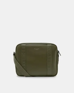 Ted Baker Despatch Messenger Bag (Olive green)