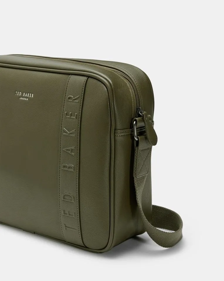 Ted Baker Despatch Messenger Bag (Olive green)