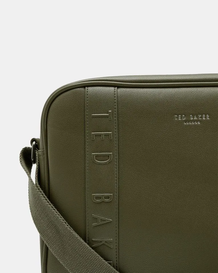 Ted Baker Despatch Messenger Bag (Olive green)