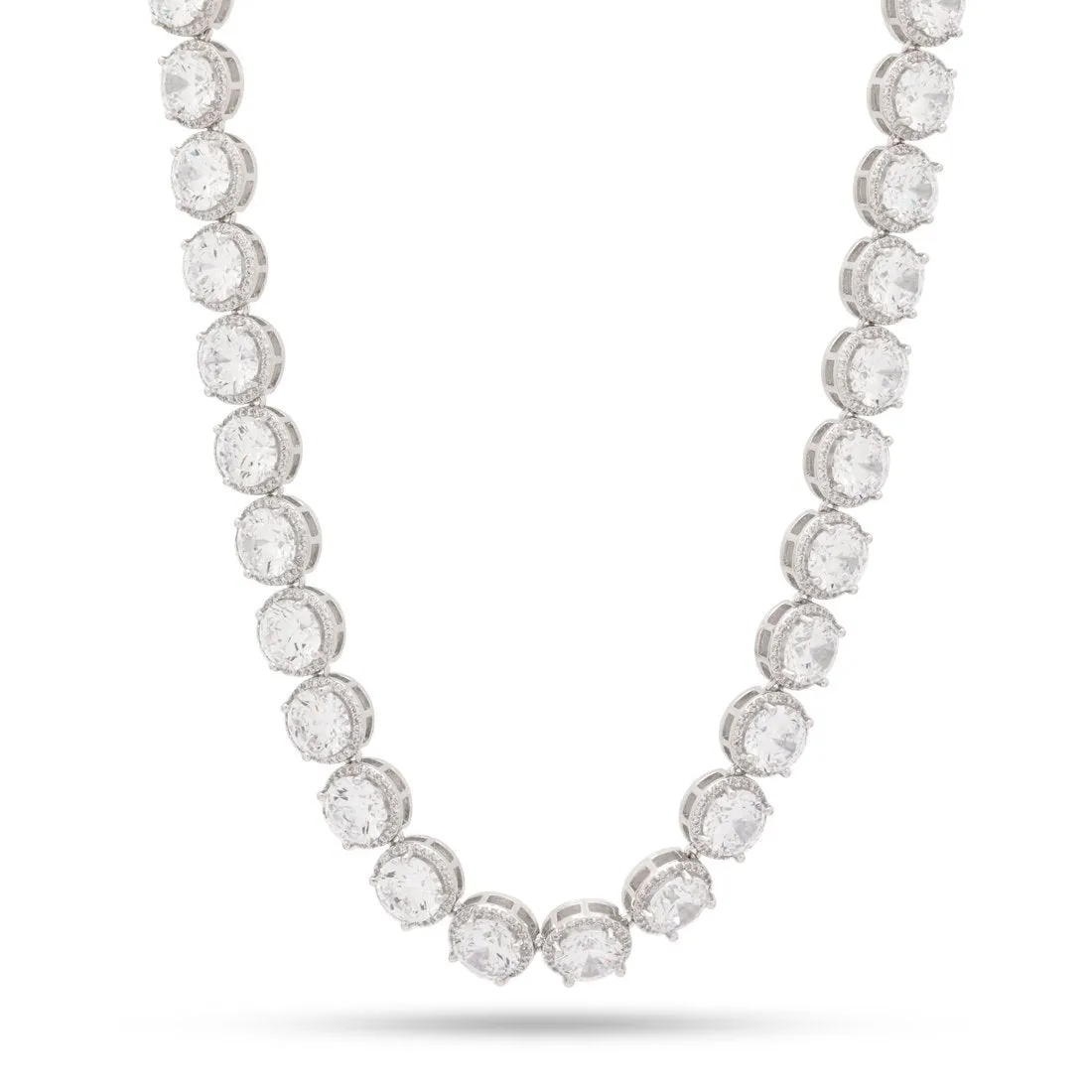 The 8mm Round Cut Tennis Chain