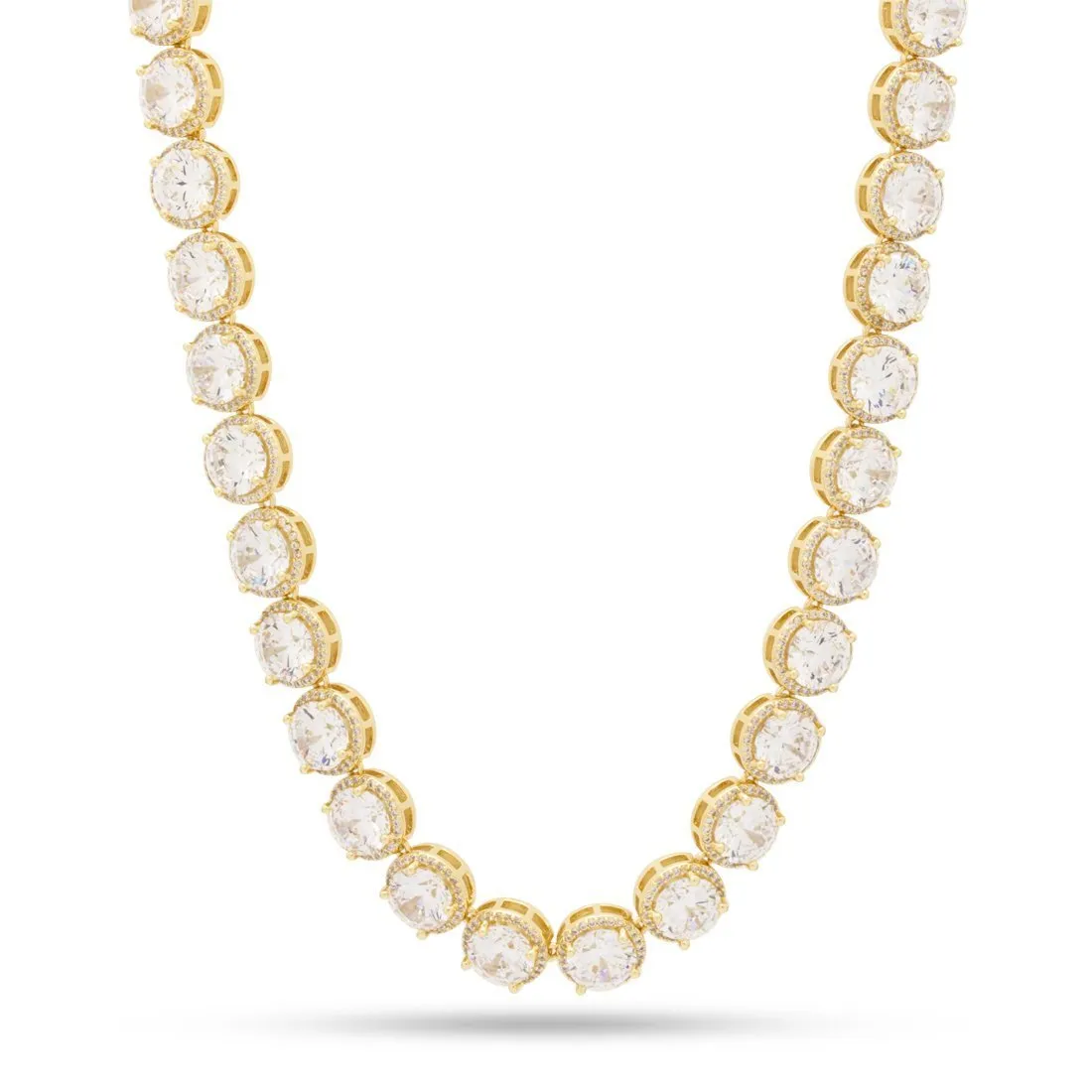 The 8mm Round Cut Tennis Chain