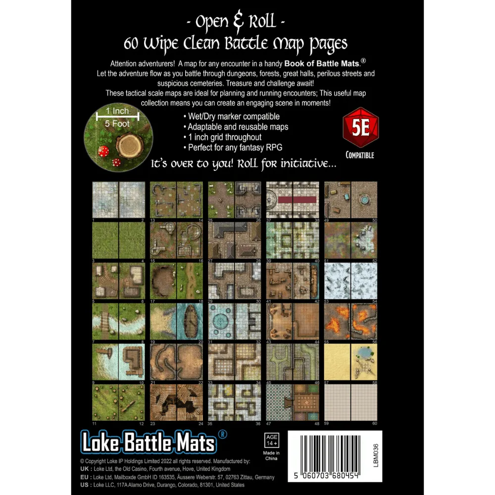 The Big Book of Battle Mats (Revised)