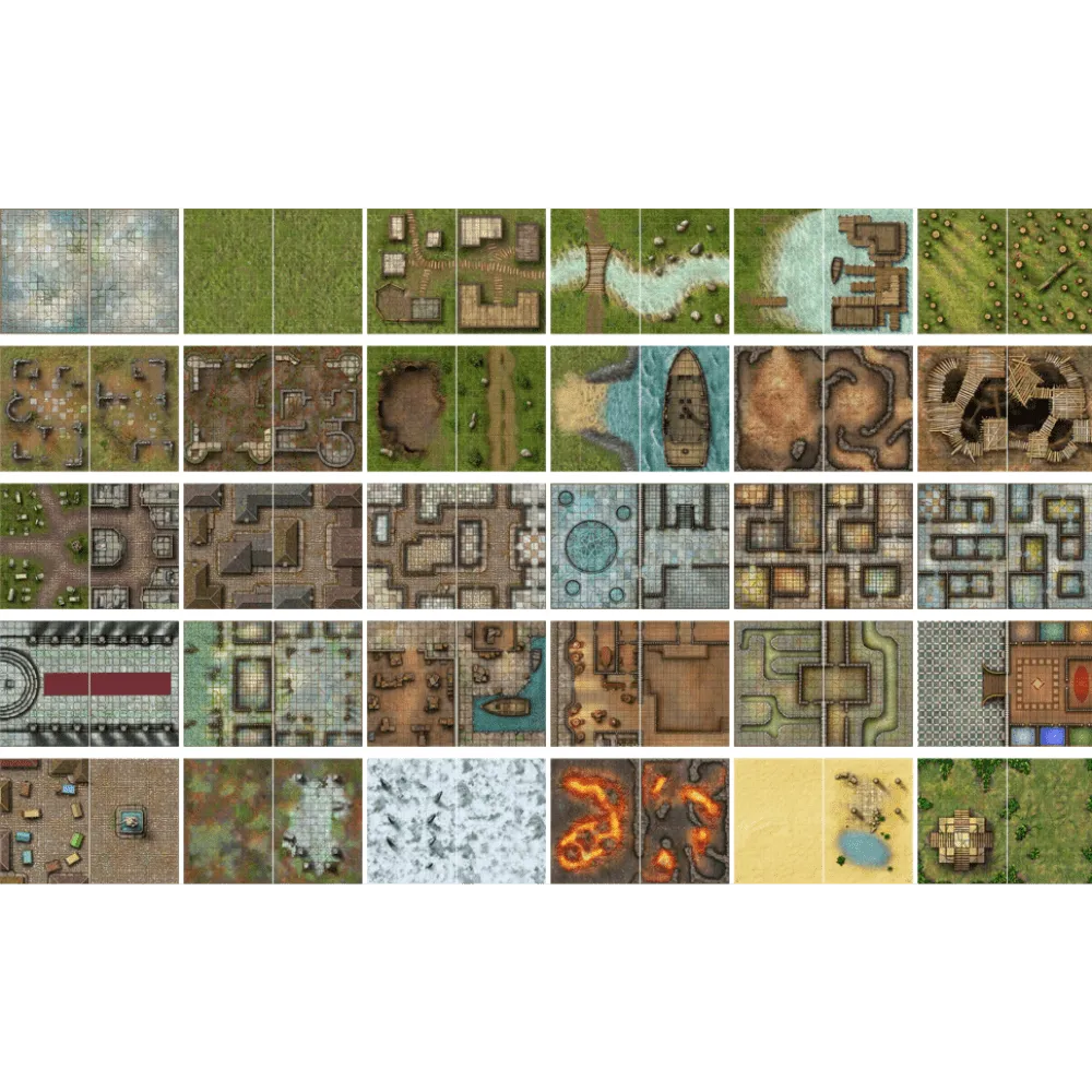 The Giant Book of Battle Mats (Revised)