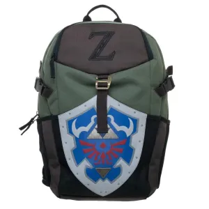 The Legend of Zelda - Hylian Shield Laptop Backpack - Bioworld