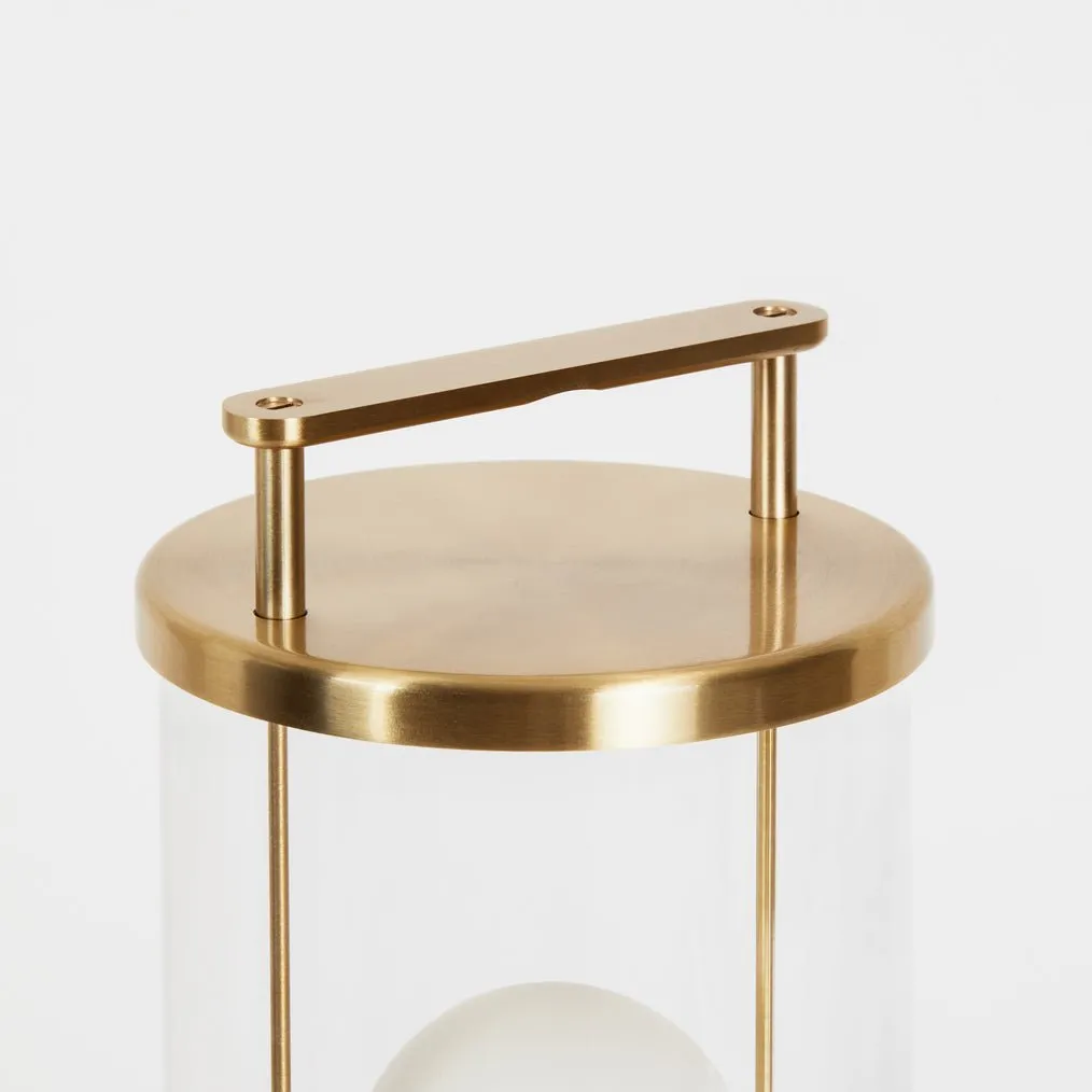The Muse Portable Lamp | Solid Brass